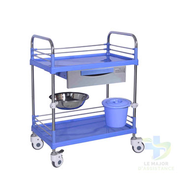 CHARIOT A PANSEMENTS EN ABS 2 ETAGERES-19052022-para-pharmacie-marrakech-1652954172