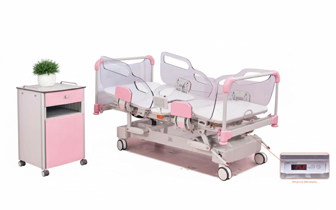 LIT PEDIATRIQUE POLYVALENT POUR SOINS INTENSIFS